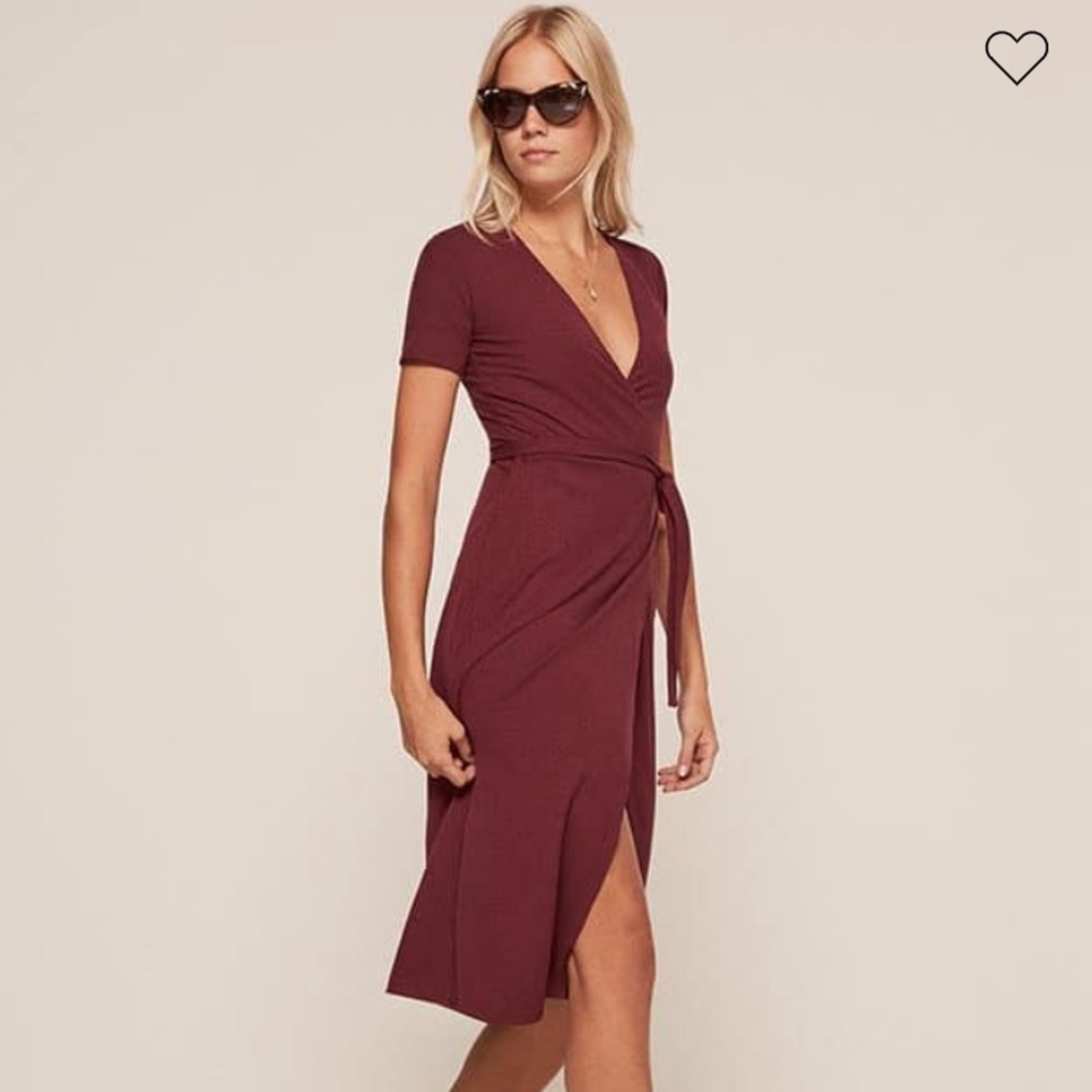 Reformation Douglas Dress XS worn once